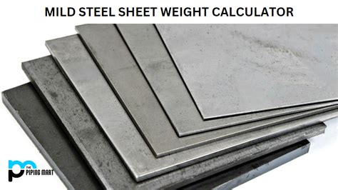 sheet metal calculator|calculate steel sheet weight.